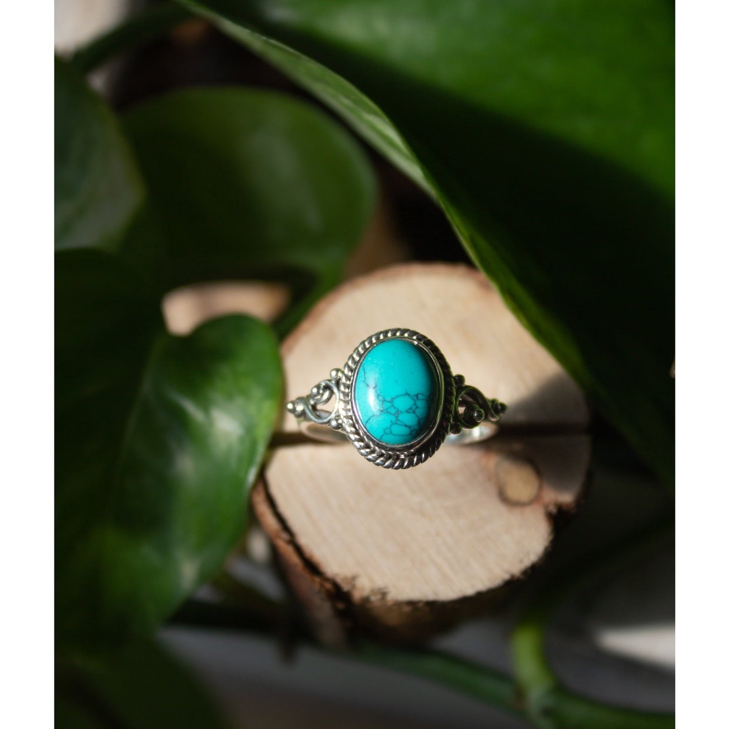 ANELLO IN ARGENTO E TURCHESE - MARYSTE'