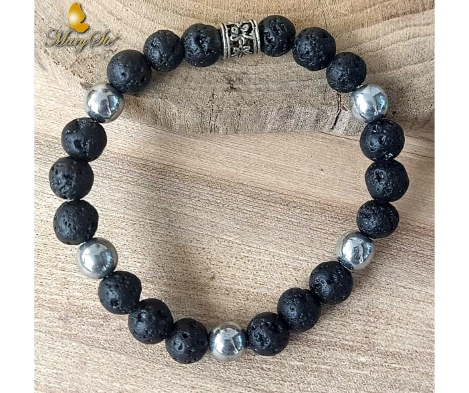 BRACCIALE BAMBINO PIETRA LAVICA - MARYSTE'