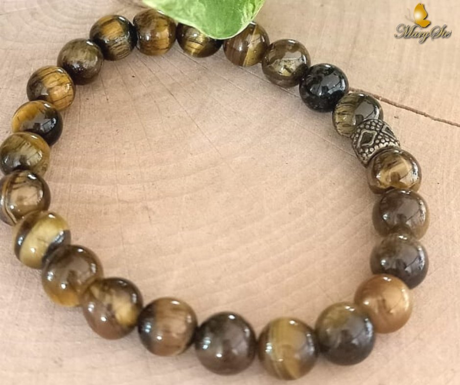 BRACCIALE ELASTICO OCCHIO DI TIGRE - MARYSTE'