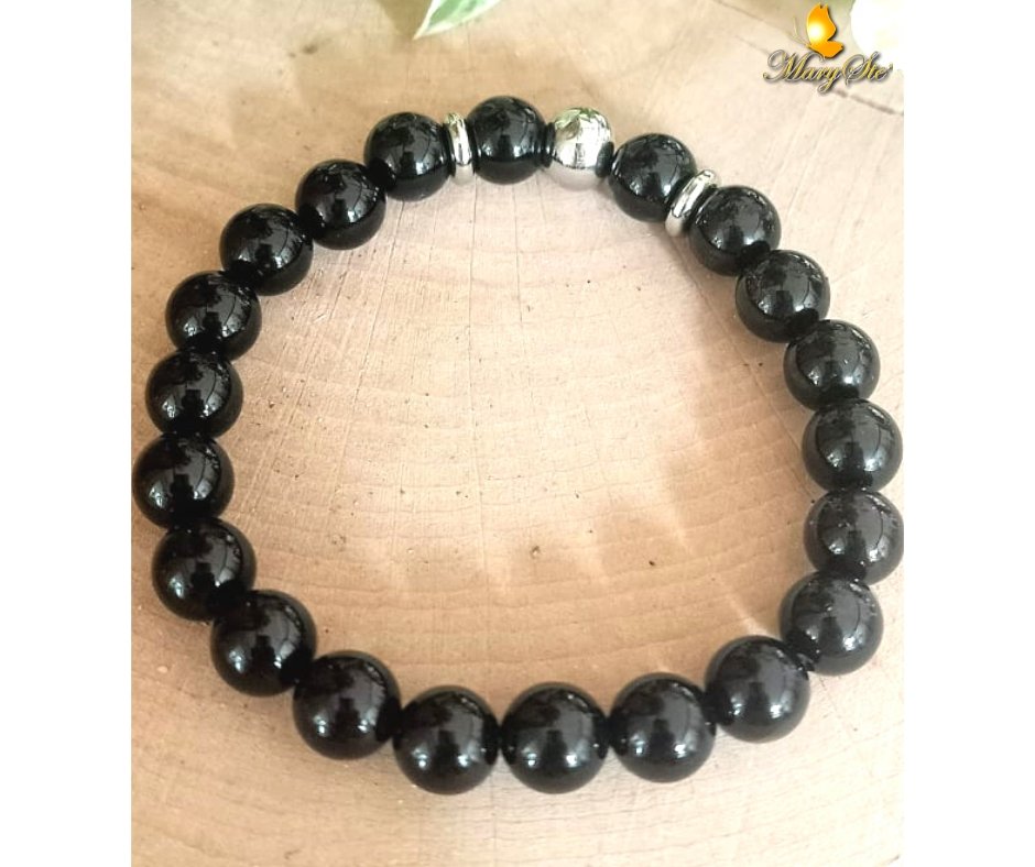 BRACCIALE ELASTICO OSSIDIANA - MARYSTE'