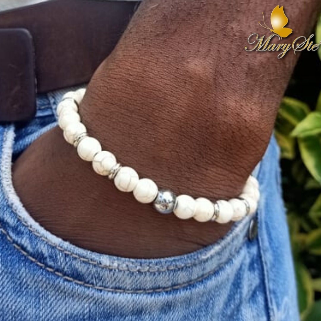 BRACCIALE ELASTICO UOMO MAGNESITE - MARYSTE'