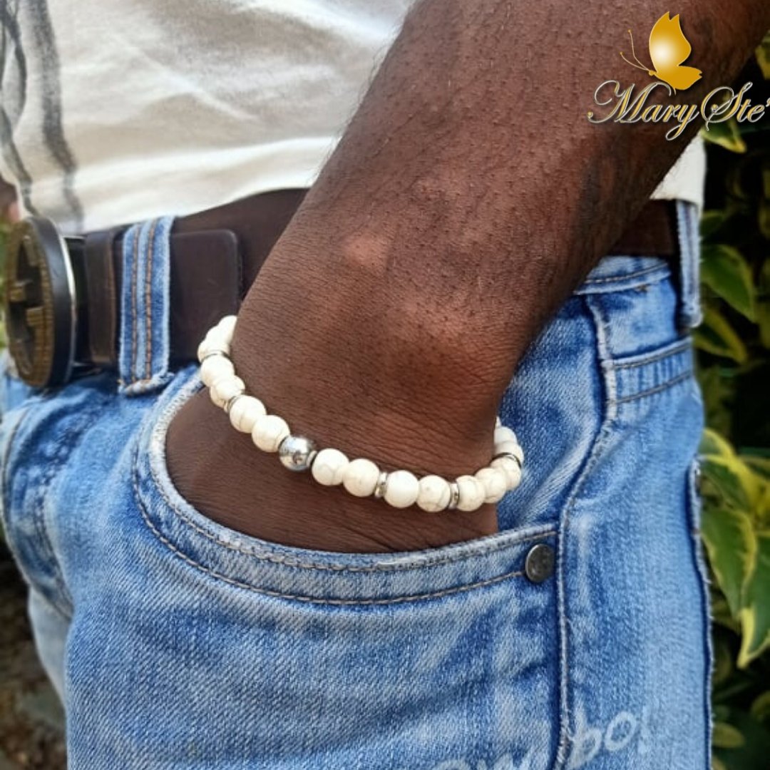 BRACCIALE ELASTICO UOMO MAGNESITE - MARYSTE'
