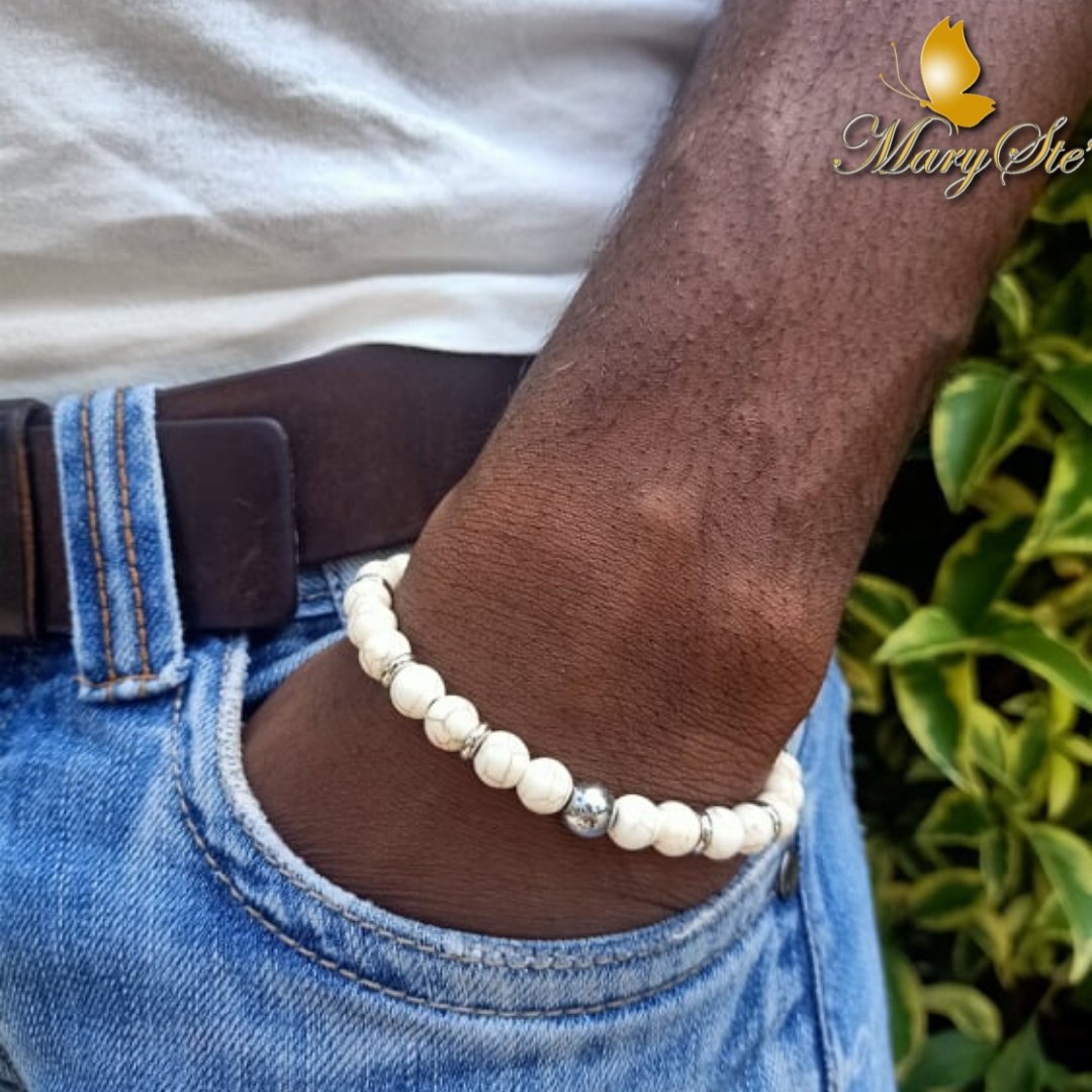 BRACCIALE ELASTICO UOMO MAGNESITE - MARYSTE'