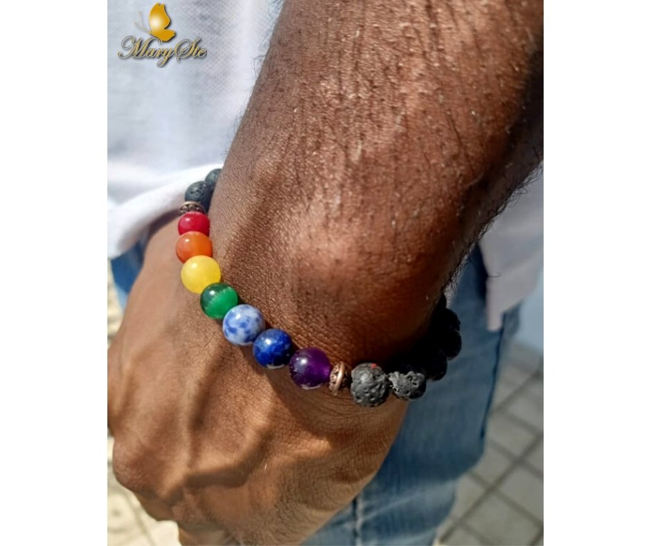 BRACCIALE UOMO CHAKRA - MARYSTE'