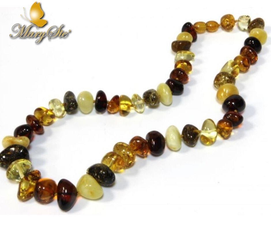 COLLANA AMBRA NEONATI - MARYSTE'