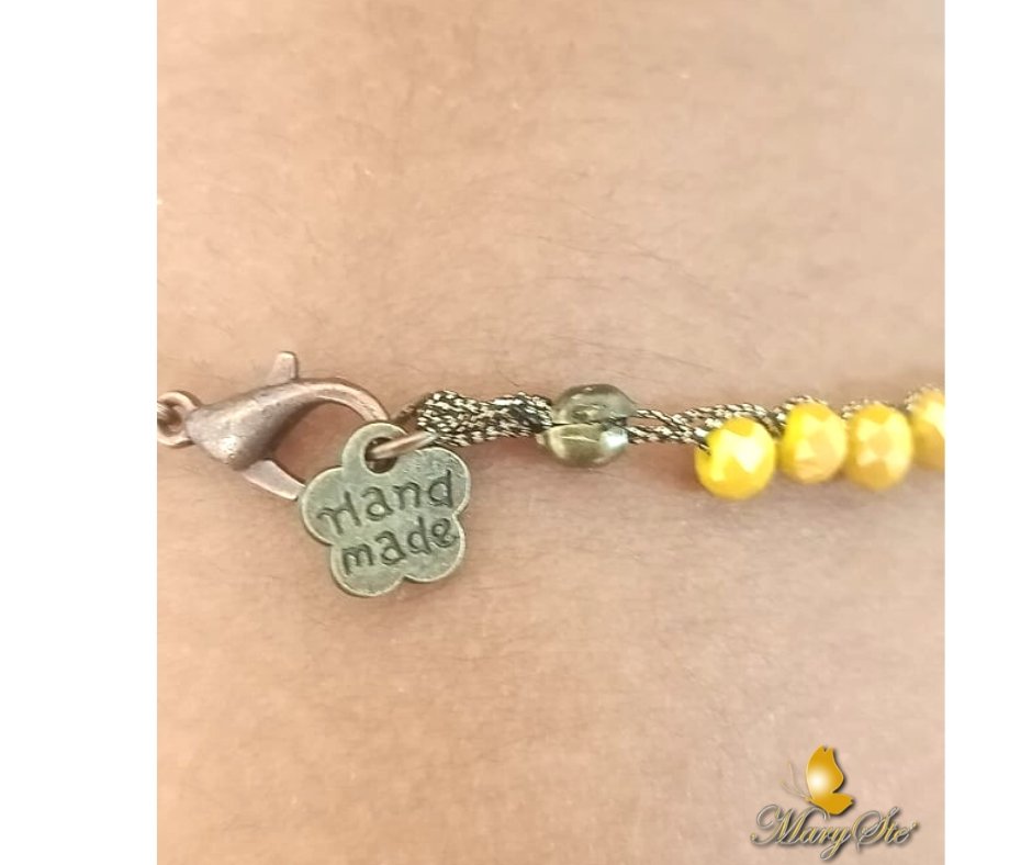 COLLANA CHAKRA CON FILO DI SETA - MARYSTE'
