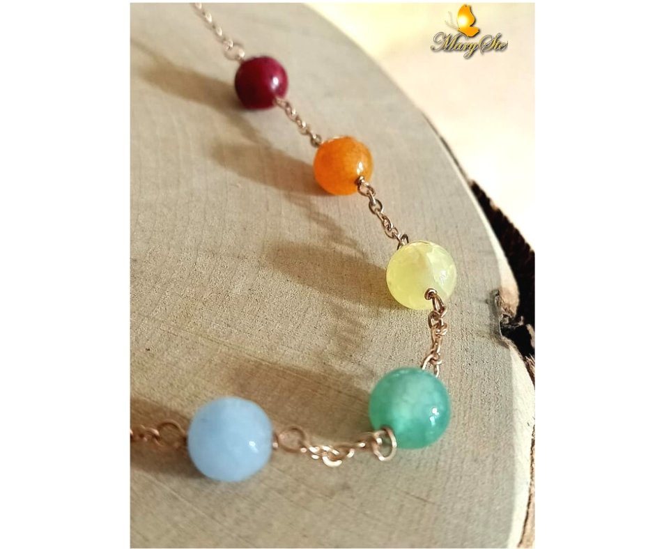 COLLANA GIROCOLLO 7 CHAKRA - MARYSTE'