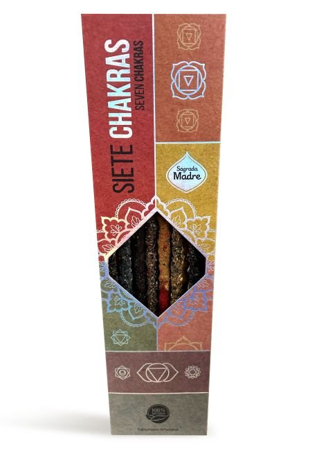 INCENSO NATURALE 7 CHAKRA -SAGRADA MADRE - MARYSTE'