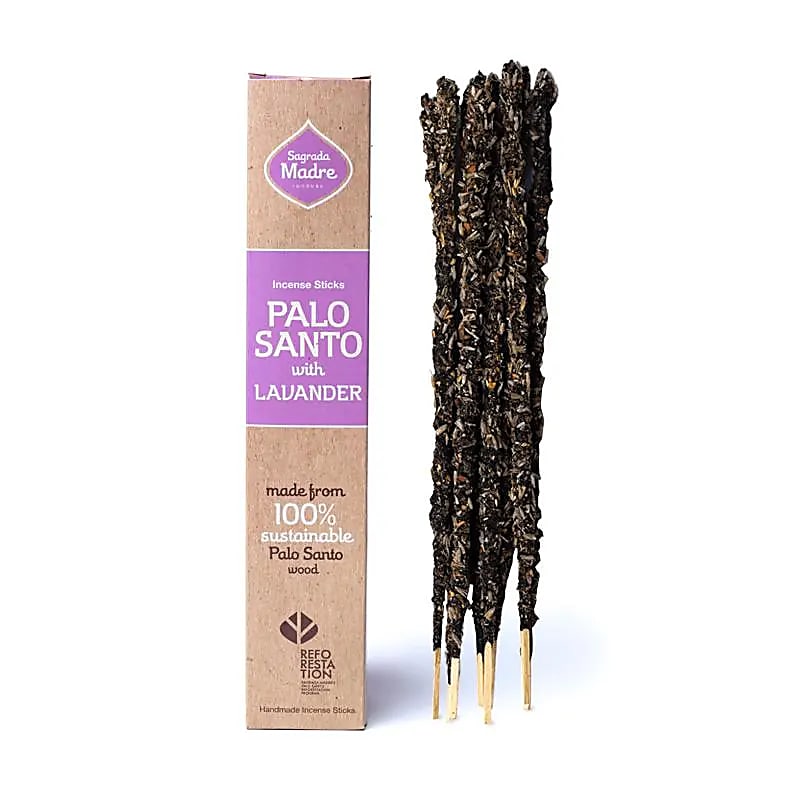 INCENSO NATURALE PALO SANTO E LAVANDA -SAGRADA MADRE - MARYSTE'