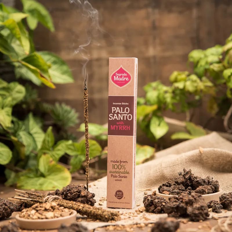 INCENSO NATURALE PALO SANTO E MIRRA - MARYSTE'