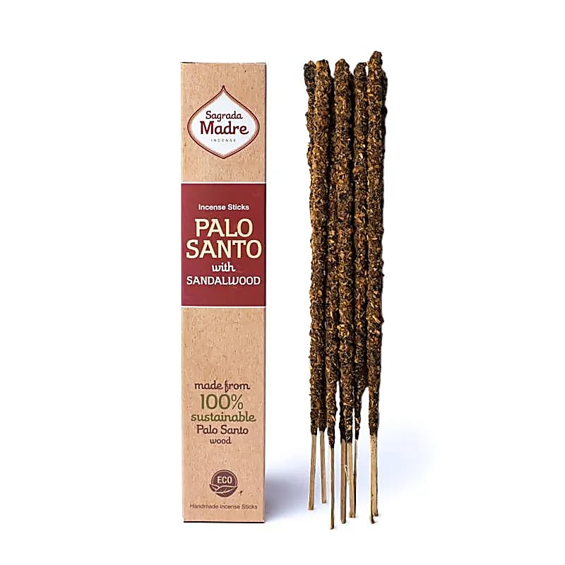 INCENSO NATURALE PALO SANTO E SANDALO -SAGRADA MADRE - MARYSTE'
