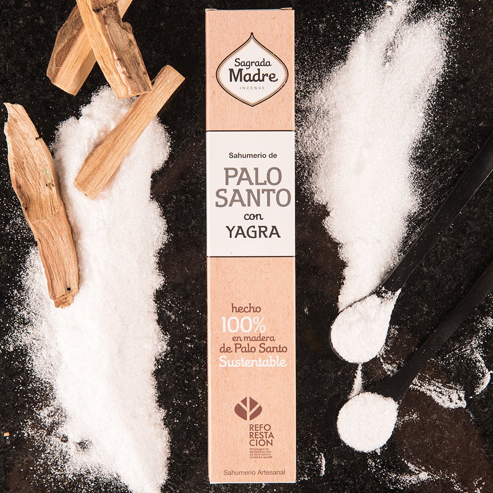 INCENSO NATURALE PALO SANTO E YAGRA - SAGRADA MADRE - MARYSTE'
