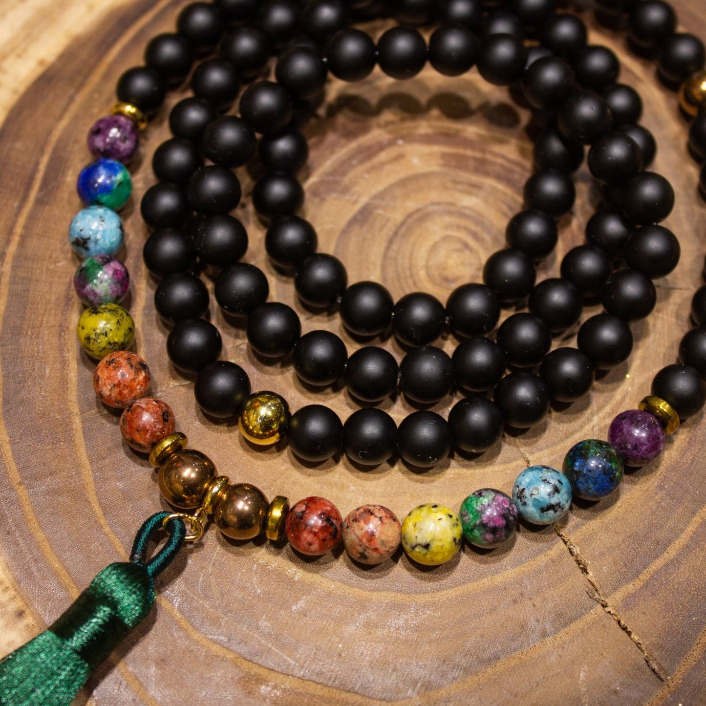 MALA TIBETANO 7 CHAKRA - MARYSTE'