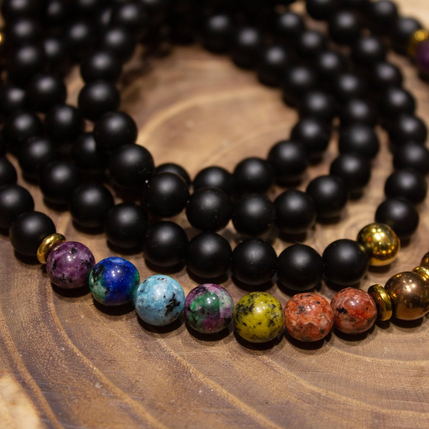 MALA TIBETANO 7 CHAKRA - MARYSTE'
