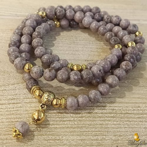 MALA TIBETANO IN AGATA - MARYSTE'