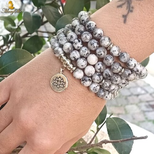 MALA TIBETANO IN AGATA - MARYSTE'