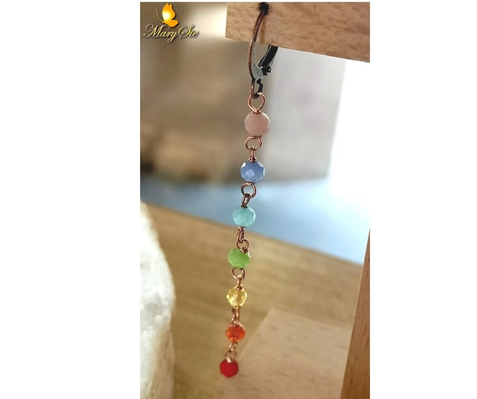 ORECCHINI LUNGHI CHAKRA - MARYSTE'
