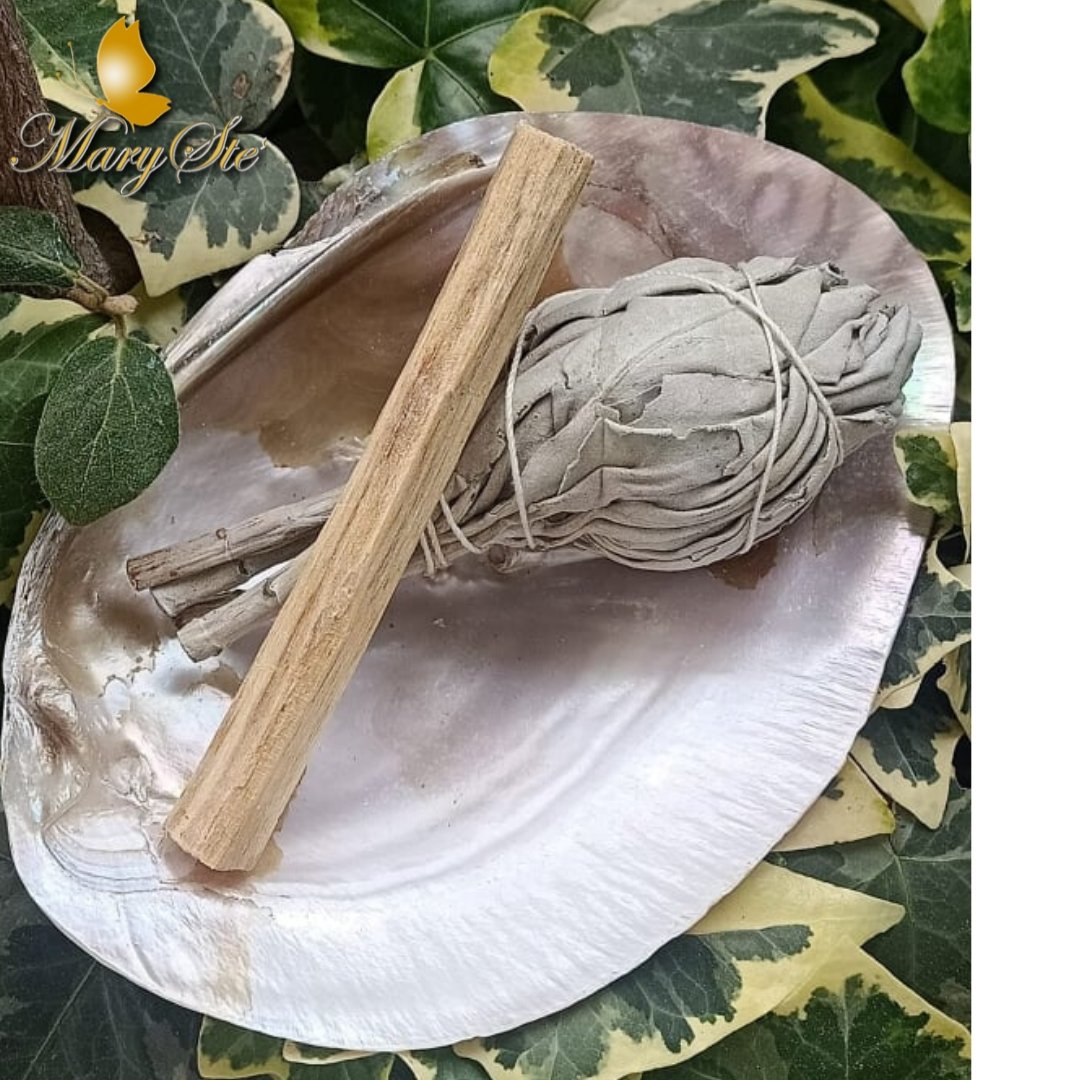 SET PURIFICAZIONE CONCHIGLIA, SALVIA E PALO SANTO - MARYSTE'