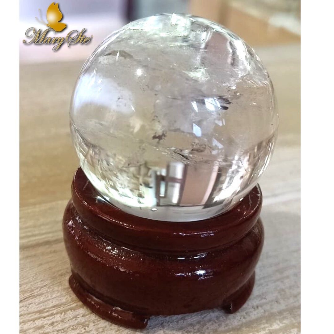 SFERA CRISTALLO DI ROCCA - QUARZO IALINO - MARYSTE'