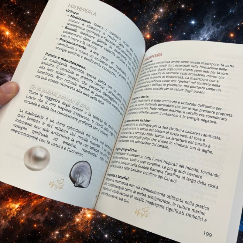 LIBRO DI CRISTALLOTERAPIA MARYSTE