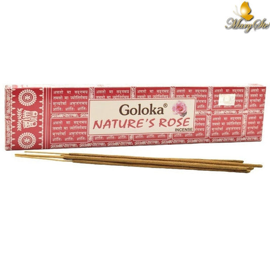 INCENSO GOLOKA NATURE'S ROSE - MARYSTE'