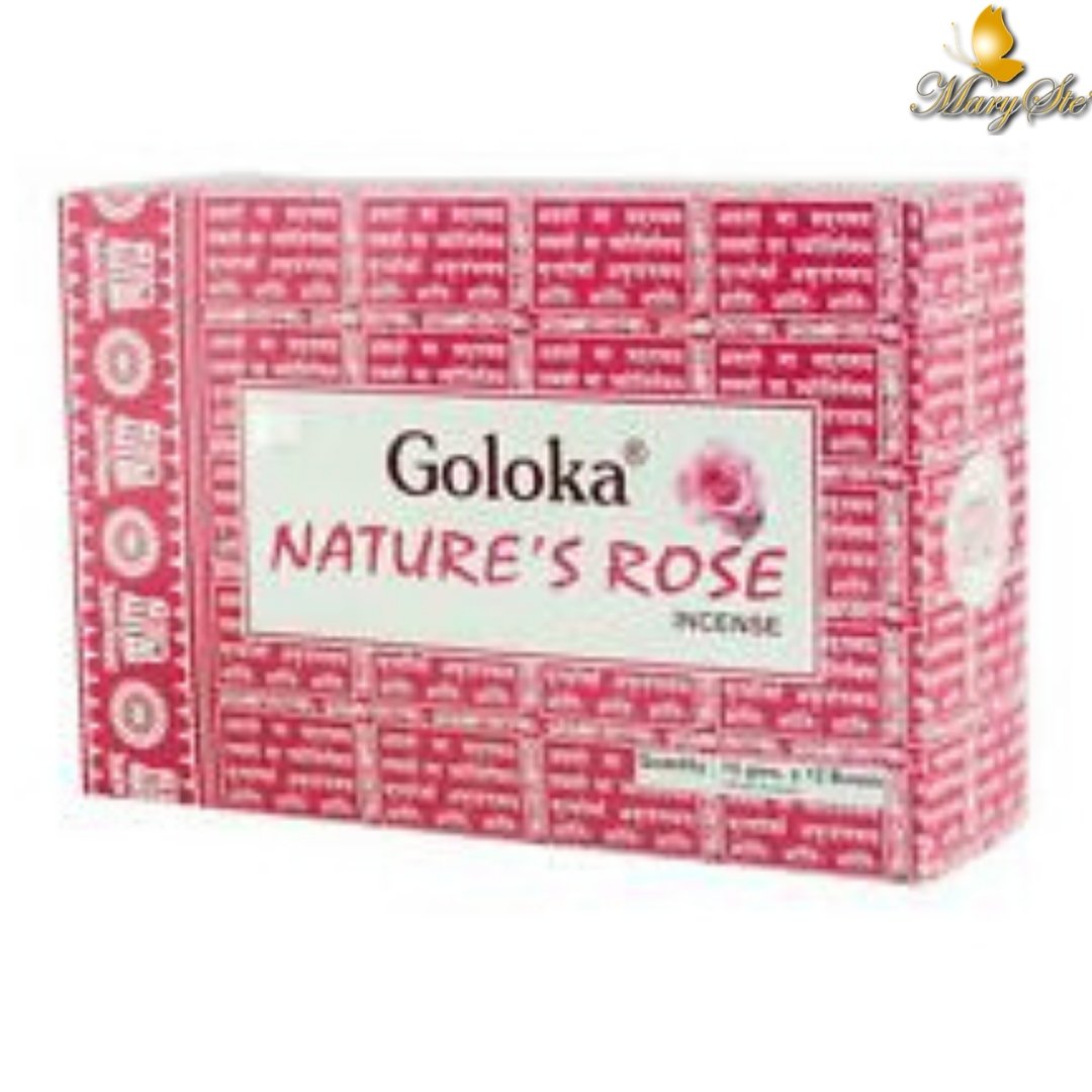 INCENSO GOLOKA NATURE'S ROSE - MARYSTE'